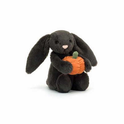 Jellycat Bashful Pumpkin Bunnies New Zealand | VIPBK2456